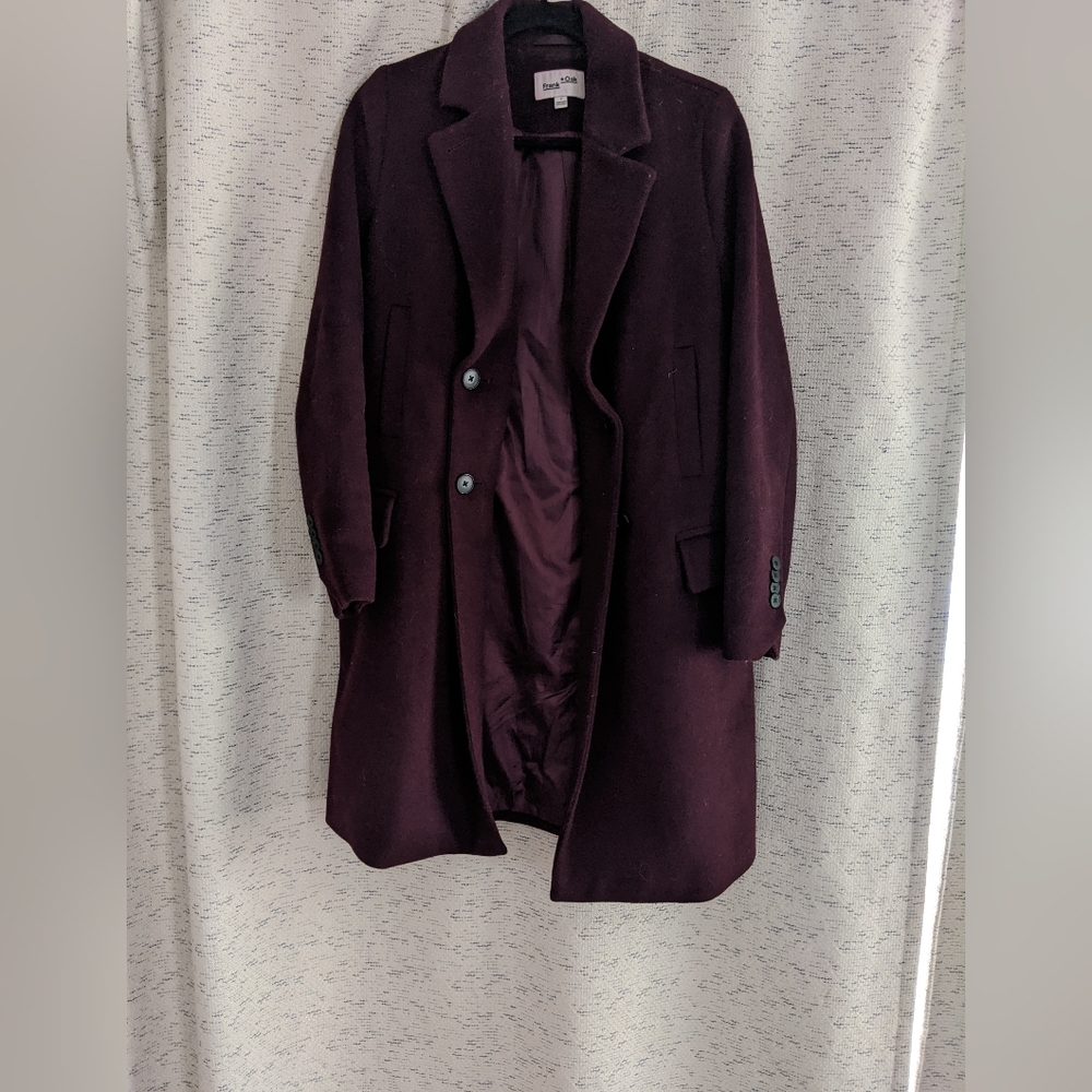 Beautiful Frank and Oak Wool Coat